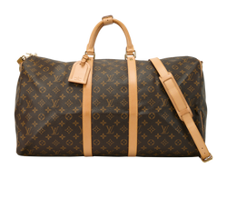 Vintage Keepall Bandouliere 55, Canvas, Mono, TH0936 (1996), S/DB/LT/L, 2*